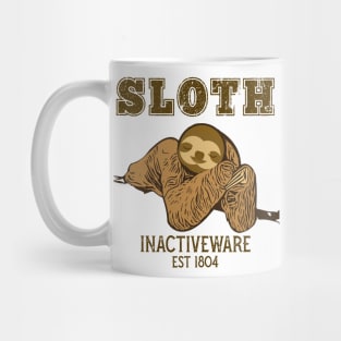 Funny sloth inactive wear Mug